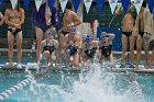 Swim vs Bentley  Wheaton College Swimming & Diving vs Bentley University. - Photo by Keith Nordstrom : Wheaton, Swimming & Diving